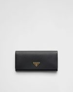 Prada Large Saffiano Leather Wallet